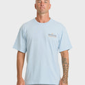 Waterman Off The Grid Sueded Short Sleeve T-Shirt - Skyway