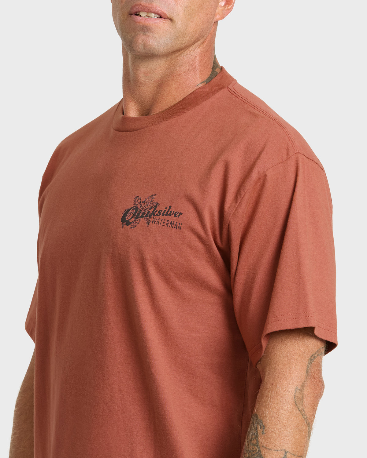 Waterman-Lady-Ukulele-Short-Sleeve-T-Shirt-Marsala-5