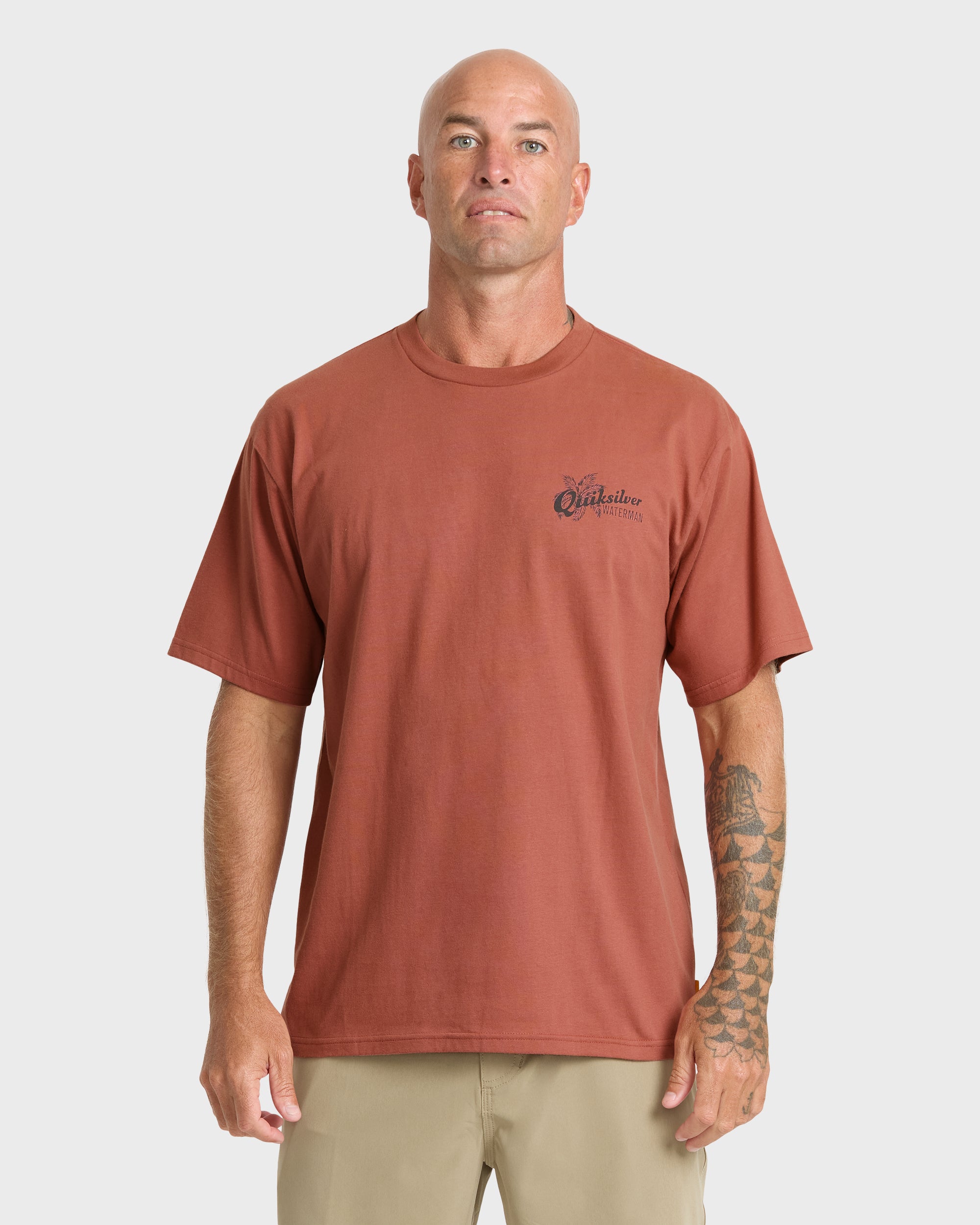 Waterman Lady Ukulele Short Sleeve T-Shirt - Marsala | Quiksilver