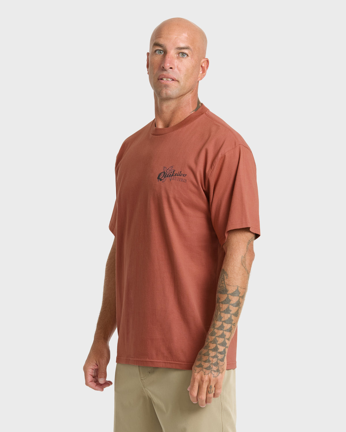 Waterman-Lady-Ukulele-Short-Sleeve-T-Shirt-Marsala-4