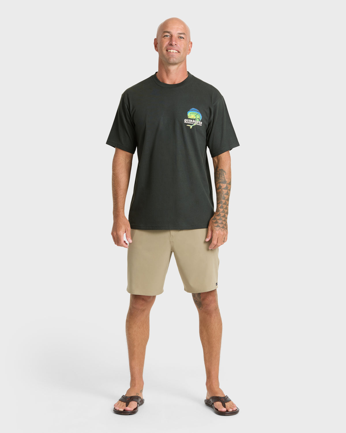 Waterman-Big-Bull-Sueded-Short-Sleeve-T-Shirt-Phantom-3