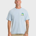 Waterman Big Bull Sueded Short Sleeve T-Shirt - Skyway