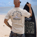 Waterman Early Morning Sueded Short Sleeve T-Shirt - Plaza Taupe