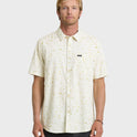 Ditsy Blossom Classic Short Sleeve Shirt - Bone White