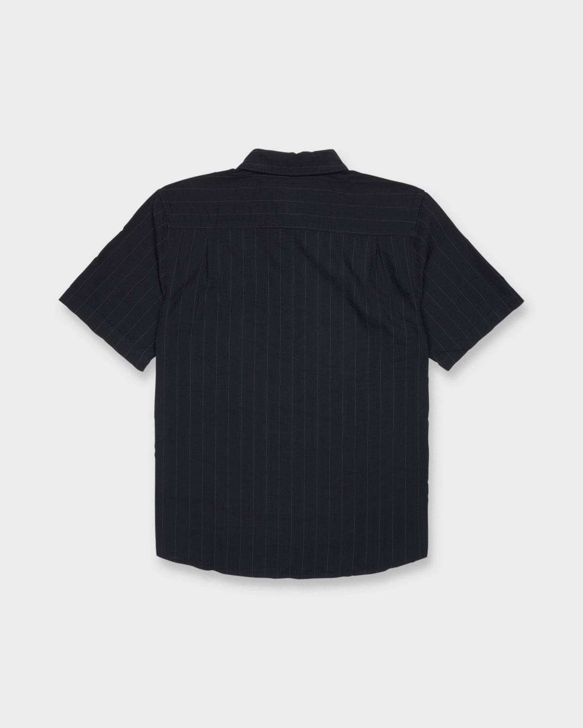Dobby-Stripe-Classic-Short-Sleeve-Seersucker-Shirt-Anthracite-7