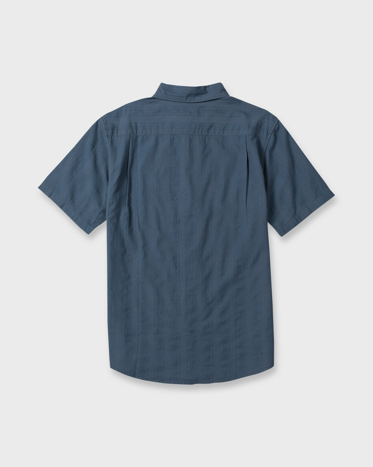 Dobby-Stripe-Classic-Short-Sleeve-Woven-Shirt-Dark-Denim-7