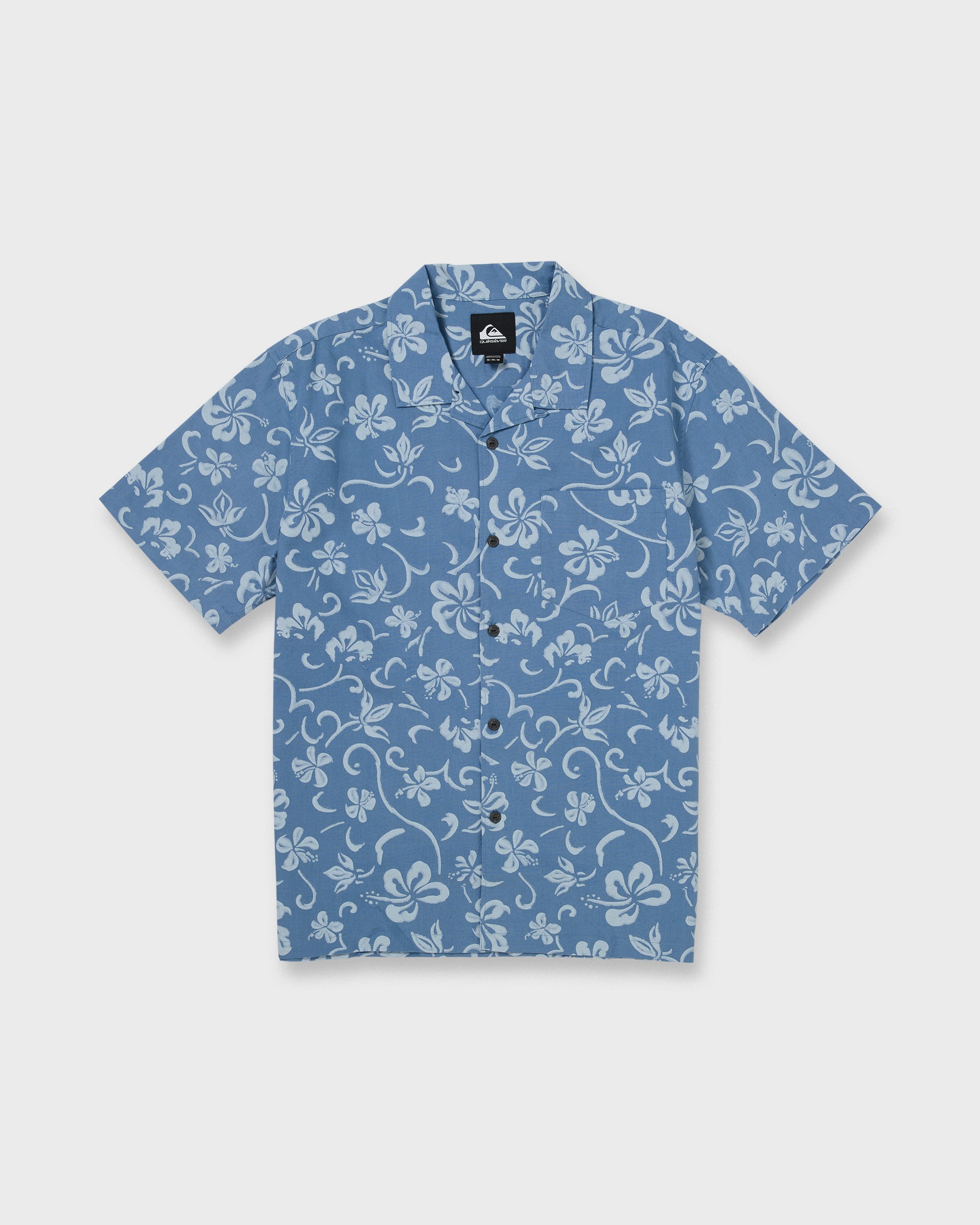 Lo-Biscus DNA Short Sleeve Camp Shirt - Riviera | Quiksilver