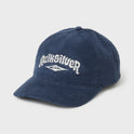 Waveular Corduroy Snapback Hat - Dark Denim