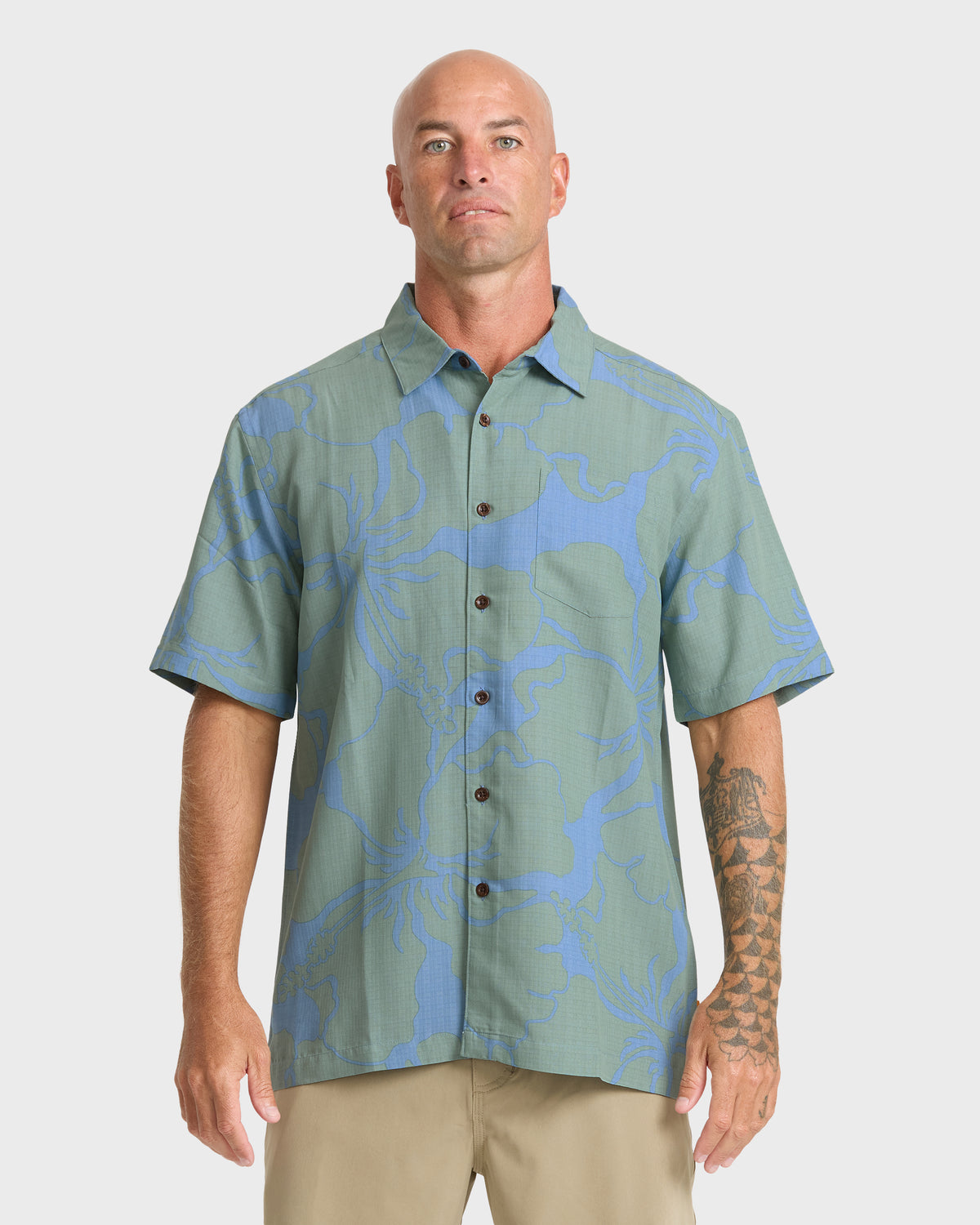 Waterman-Bay-Breeze-Short-Sleeve-Shirt-Lily-Pad-1