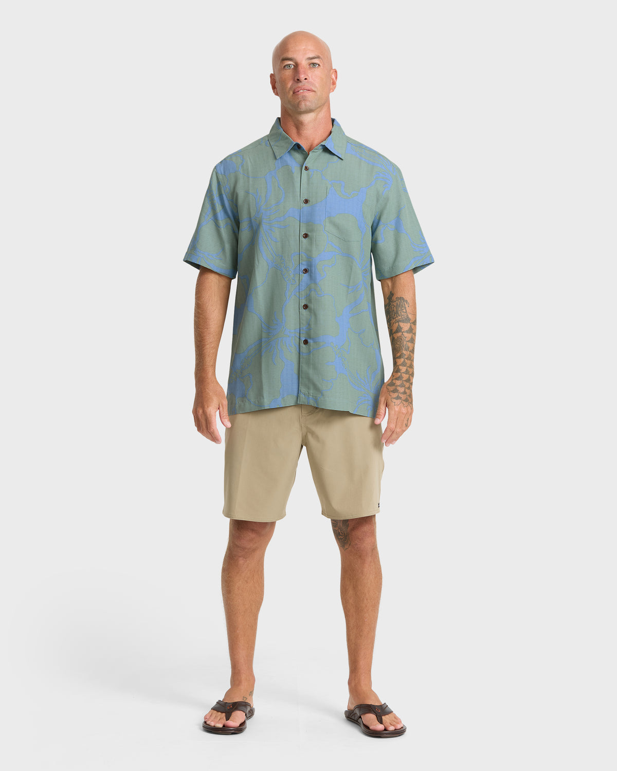 Waterman-Bay-Breeze-Short-Sleeve-Shirt-Lily-Pad-3