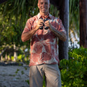 Waterman Bay Breeze Short Sleeve Shirt - Marsala