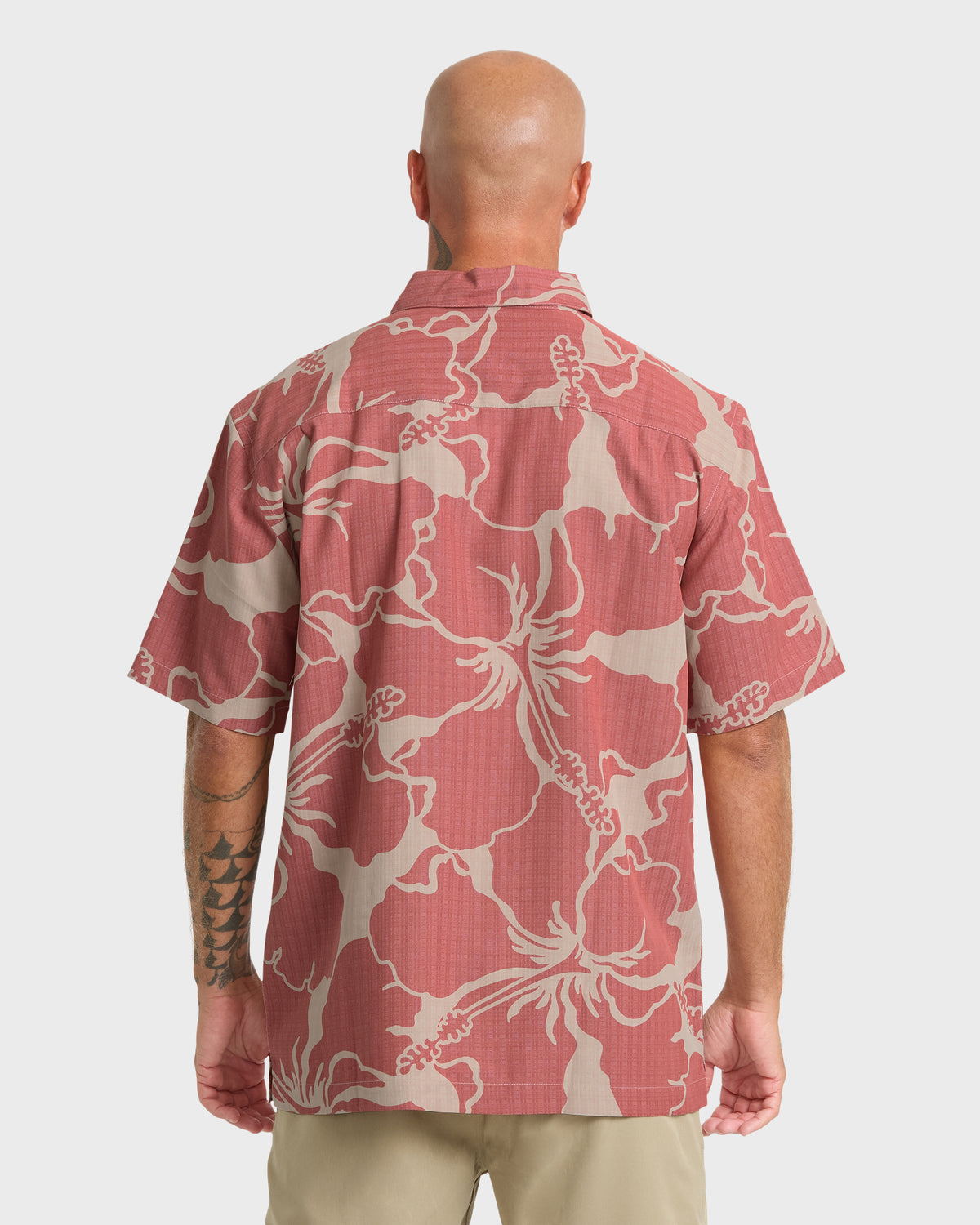 Waterman-Bay-Breeze-Short-Sleeve-Shirt-Marsala-2