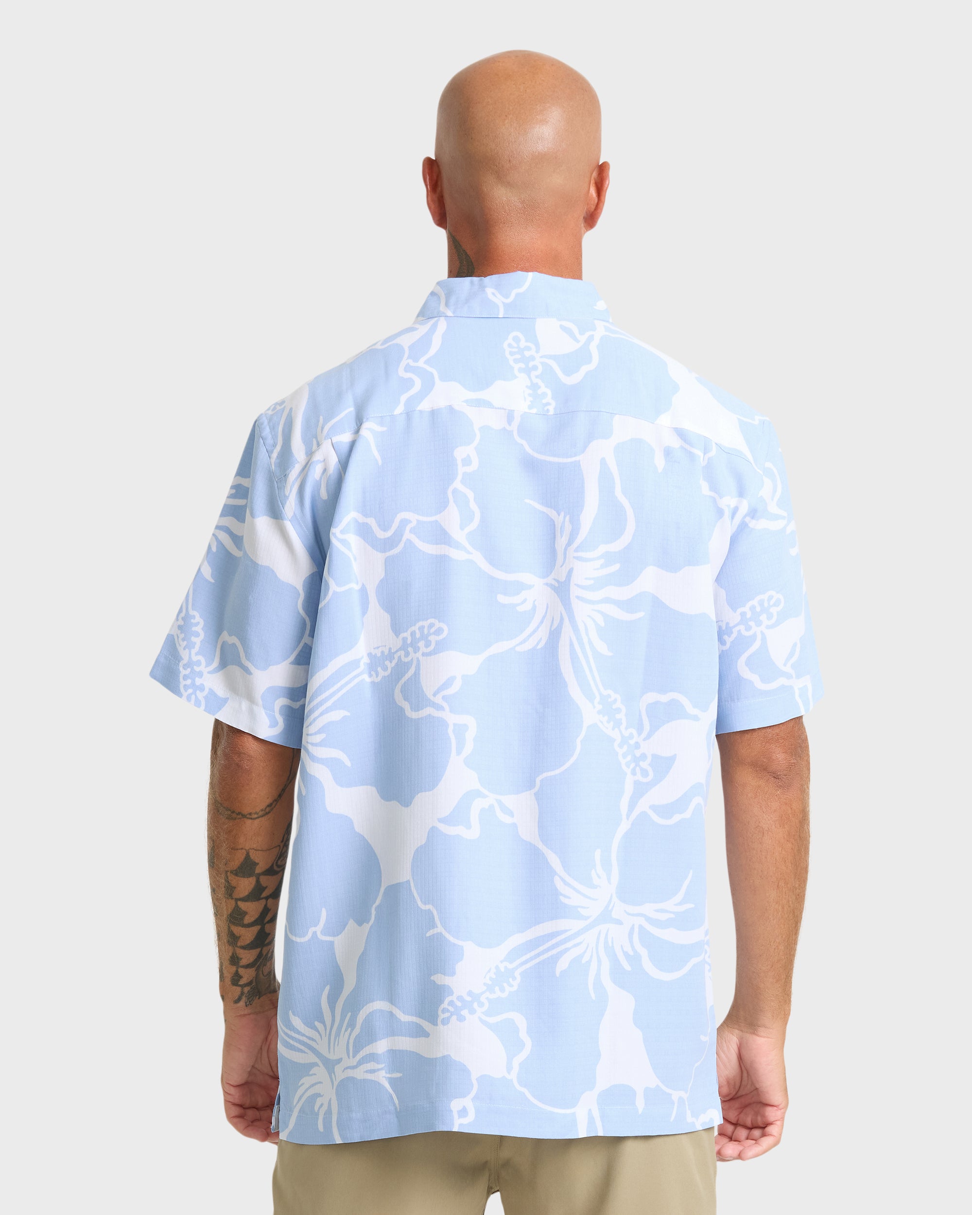 Waterman Bay Breeze Short Sleeve Shirt - Skyway | Quiksilver