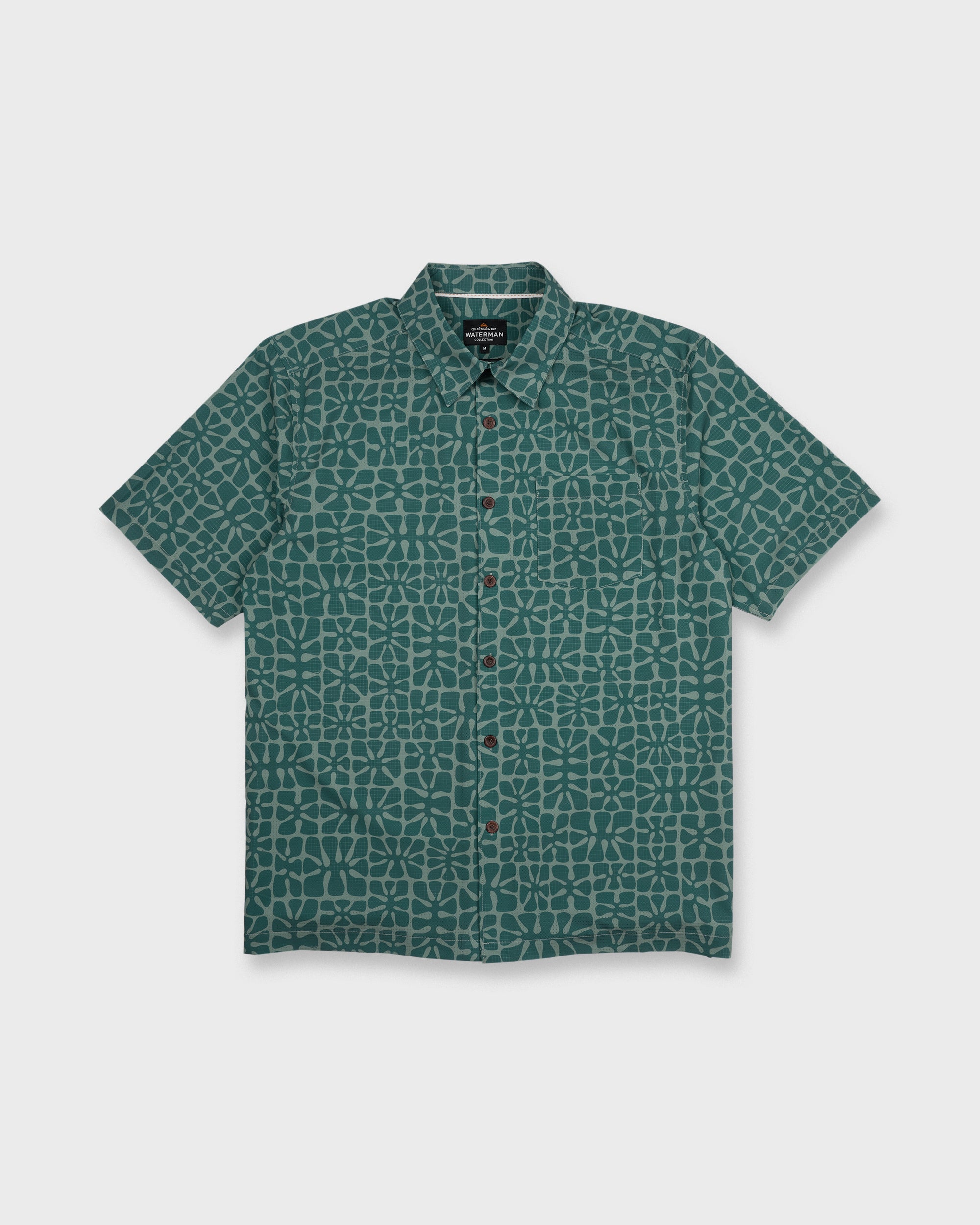 Waterman Coral Sea Performance Short Sleeve Shirt - North Atlantic