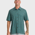 Waterman Coral Sea Performance Short Sleeve Shirt - North Atlantic