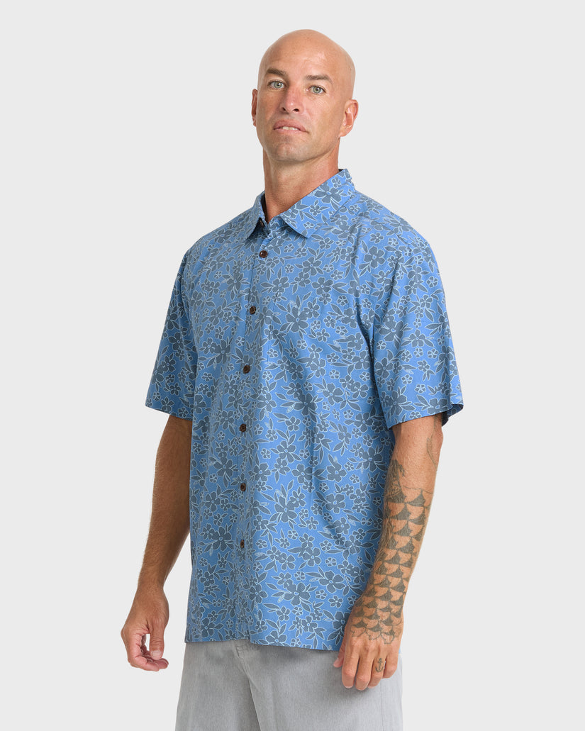 Waterman-Flower-Field-Short-Sleeve-Shirt-Blue-Shadow-4