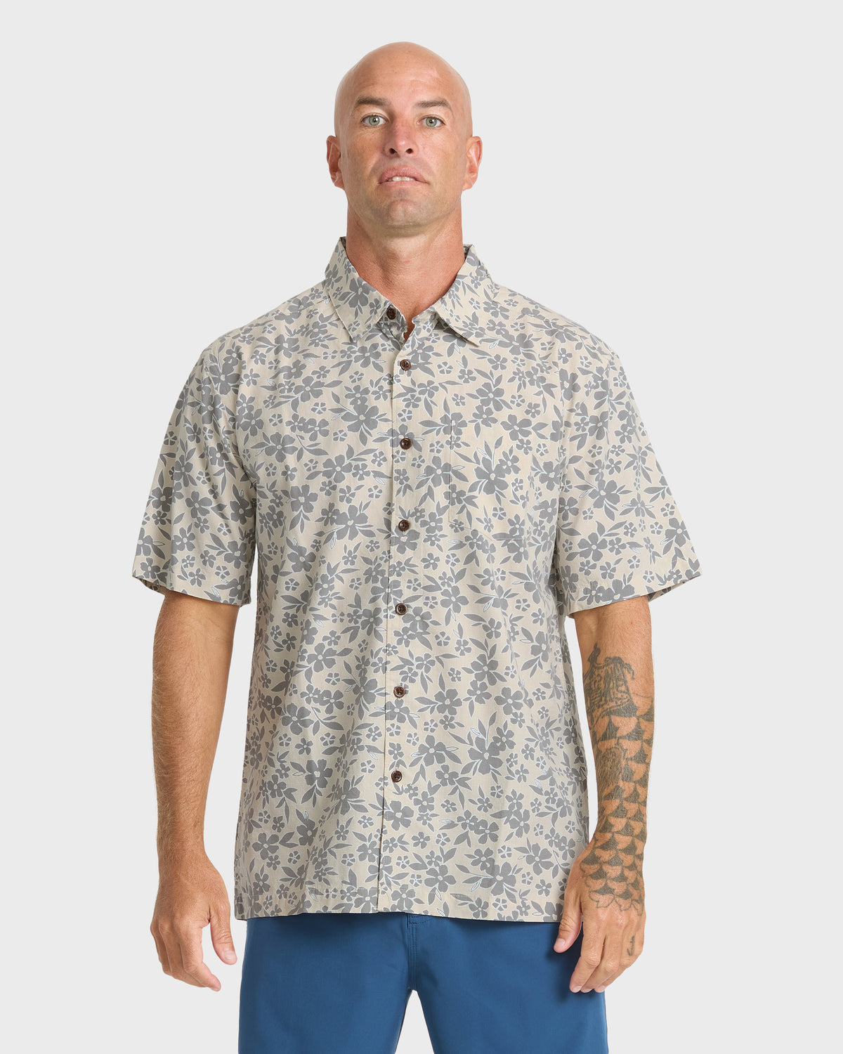 Waterman-Flower-Field-Short-Sleeve-Shirt-Moonbeam-1