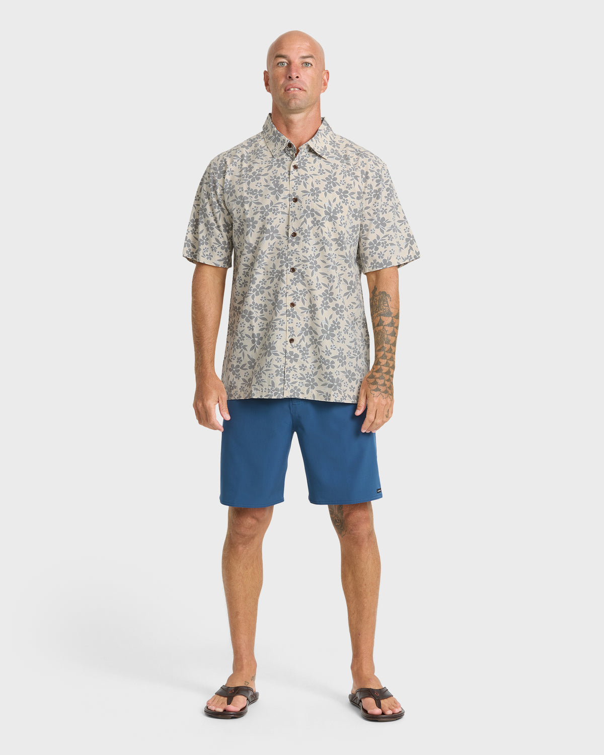 Waterman-Flower-Field-Short-Sleeve-Shirt-Moonbeam-3