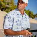 Waterman Sail Away Short Sleeve Shirt - Skyway