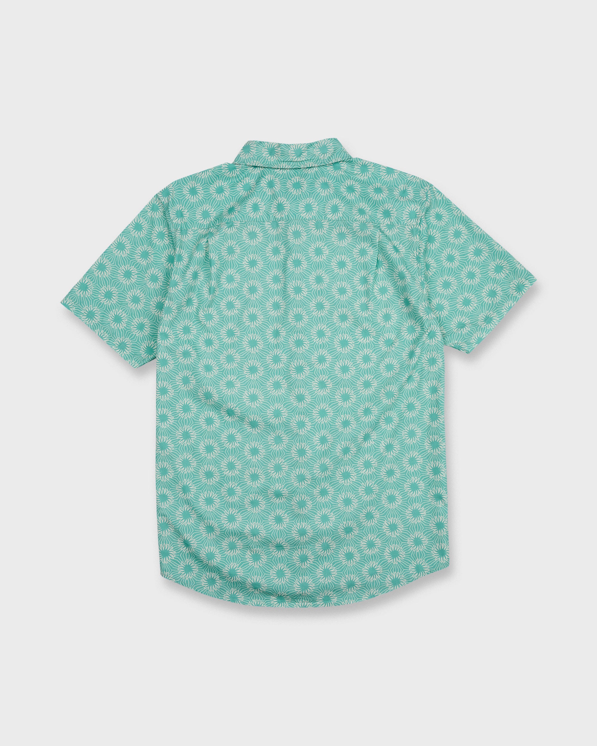 Ocean Mayhem Classic Short Sleeve Shirt - Aqua | Quiksilver