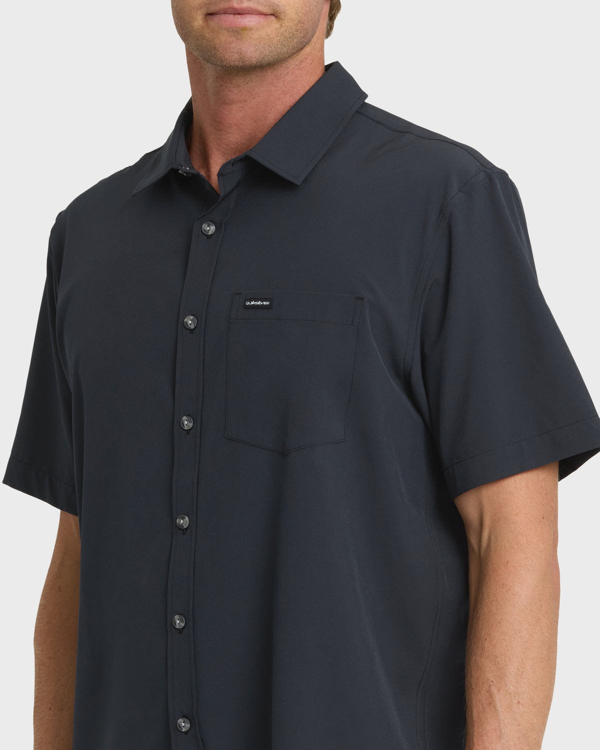 Ridgeport-Tech-Classic-Short-Sleeve-Woven-Shirt-Anthracite-5