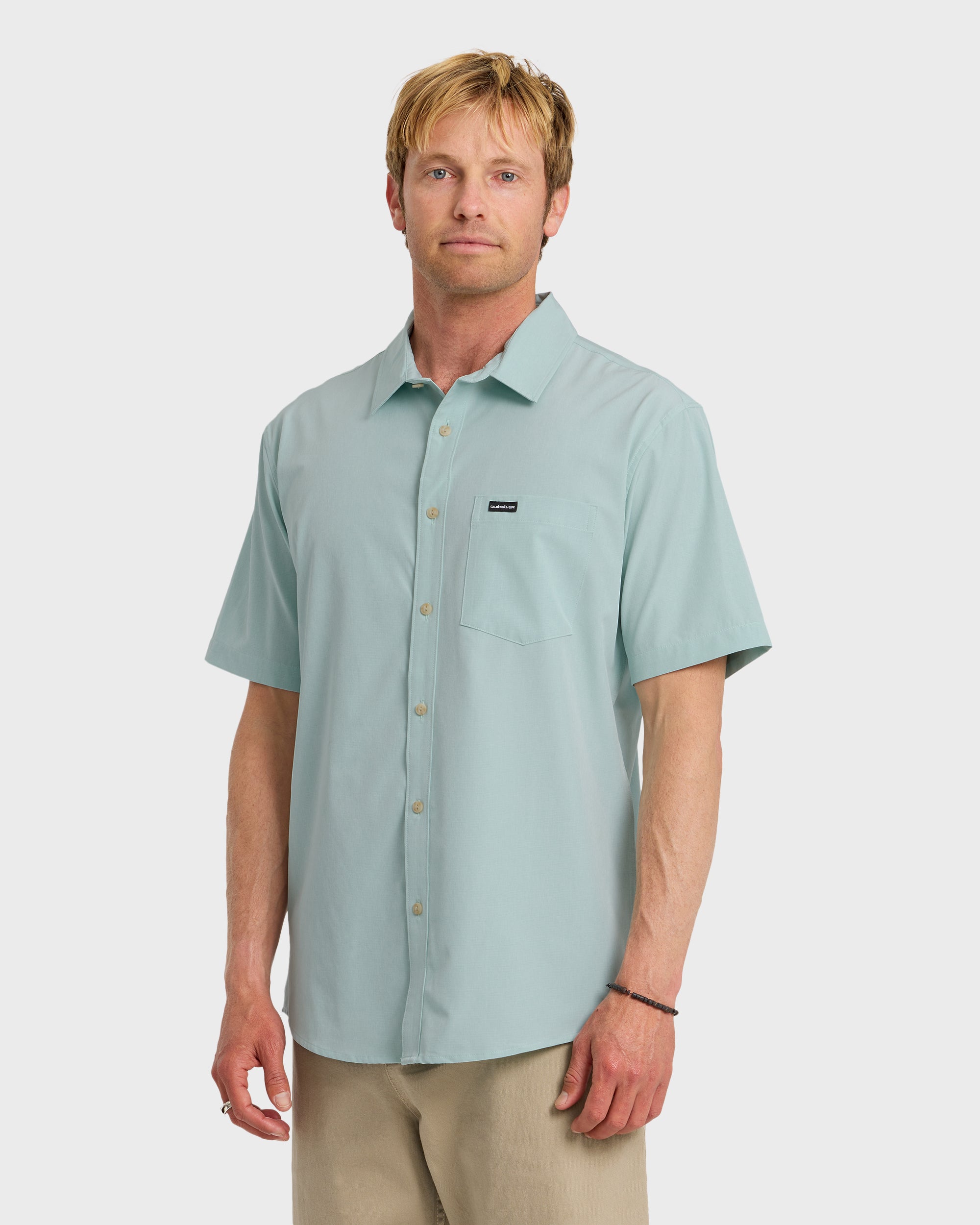 COLDF33T – coldf33t Ridgeport Tech Classic UPF Short Sleeve Shirt - Blue Haze | Quiksilver