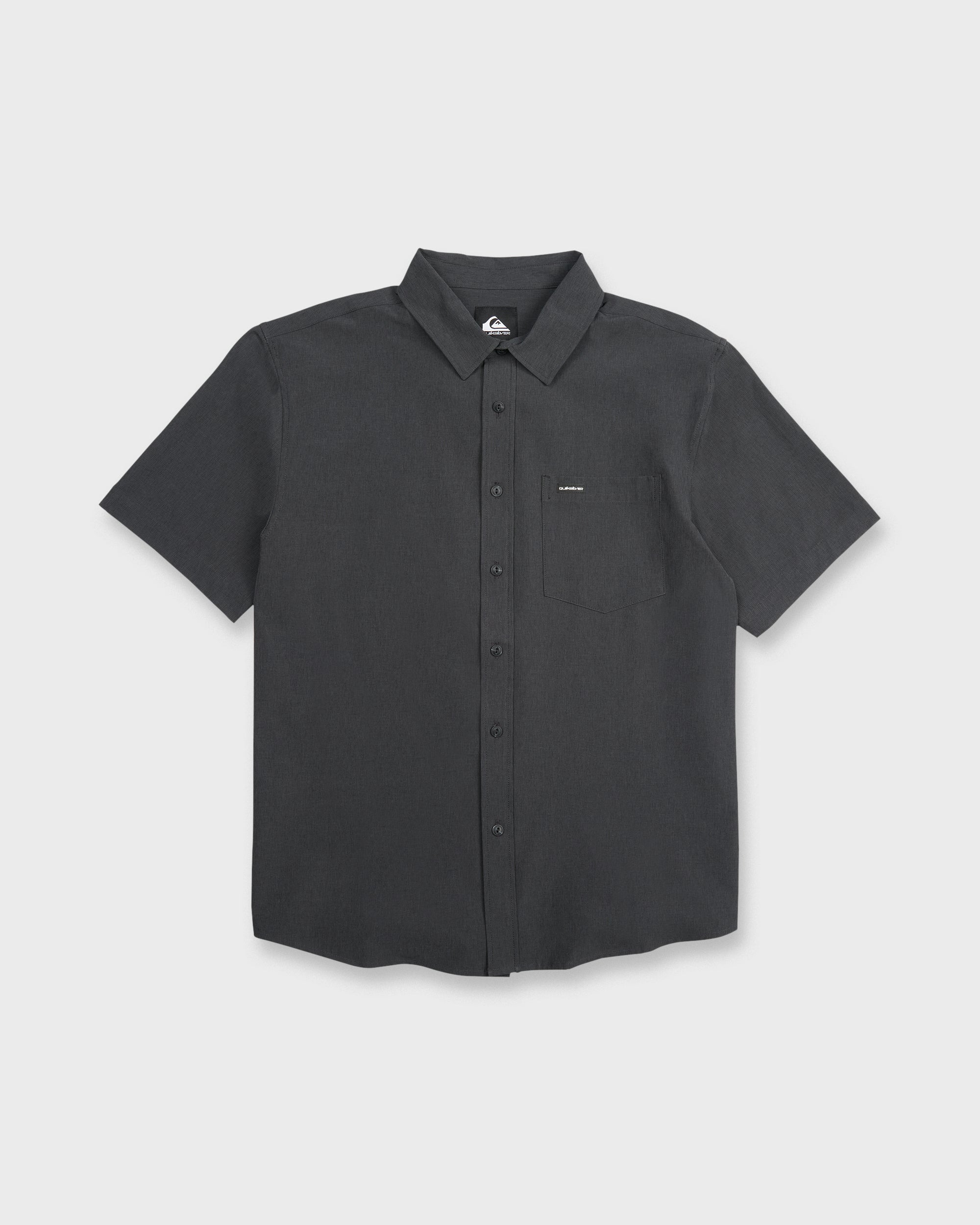 Ridgeport Tech Classic Short Sleeve Woven Shirt - Phantom | Quiksilver