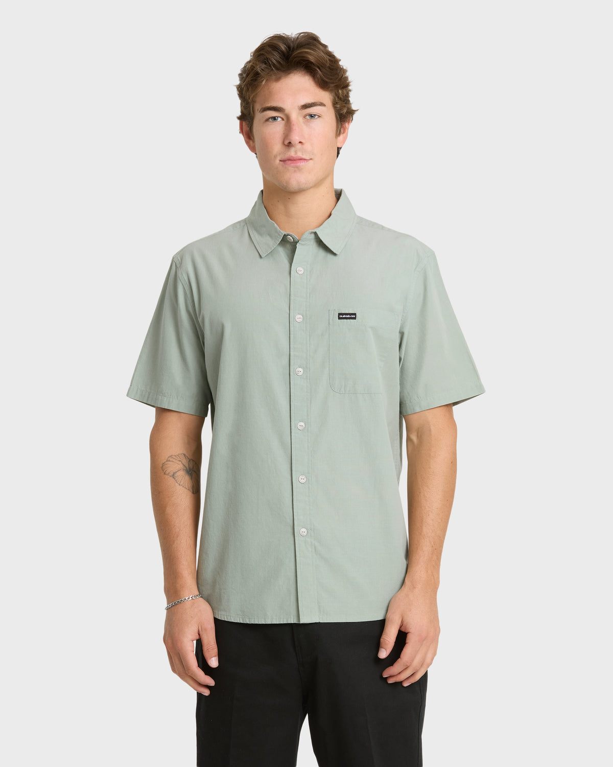 Shore-Break-Classic-Short-Sleeve-Woven-Button-Up-Shirt-Iceberg-Green-1