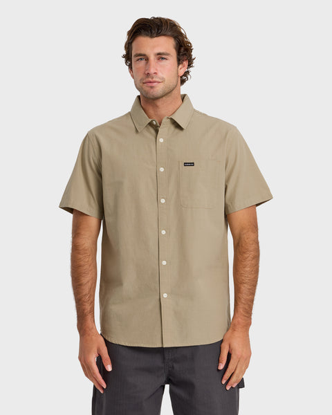 Shore Break Classic Short Sleeve Button-Up Shirt - Seneca Rock