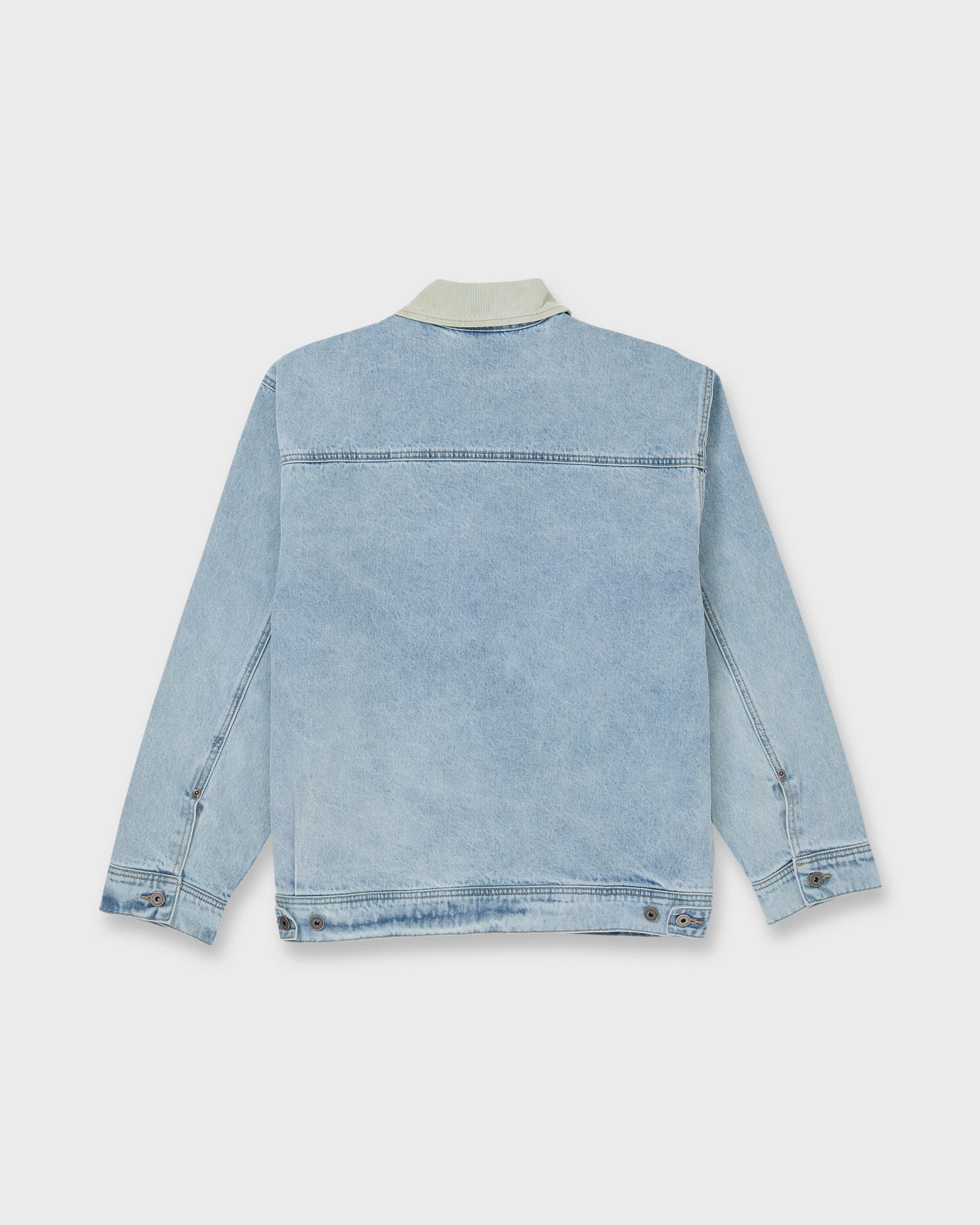 Surf Harrington Denim Jacket - Light Indigo | Quiksilver