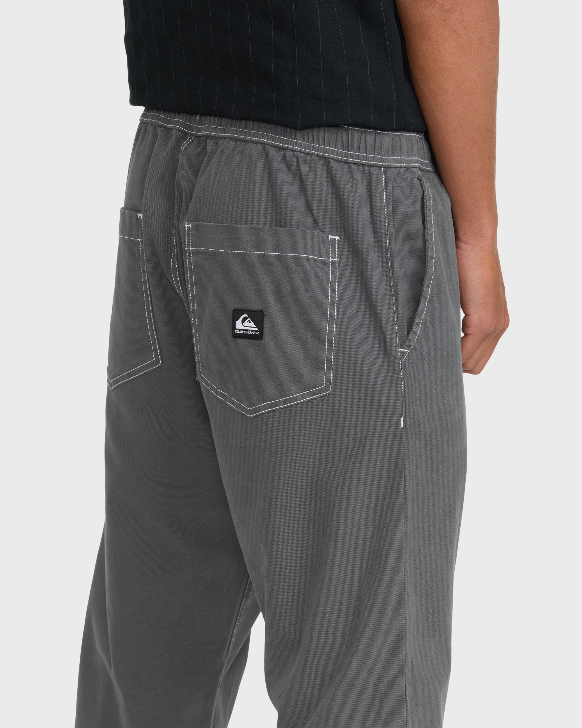 Beach Stretch Canvas Pants - Iron Gate – Quiksilver