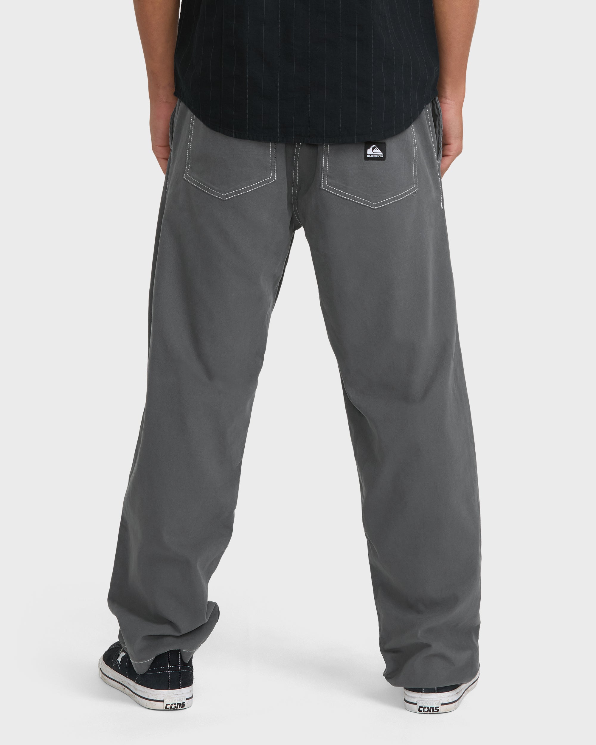 Beach Stretch Canvas Pants - Iron Gate – Quiksilver
