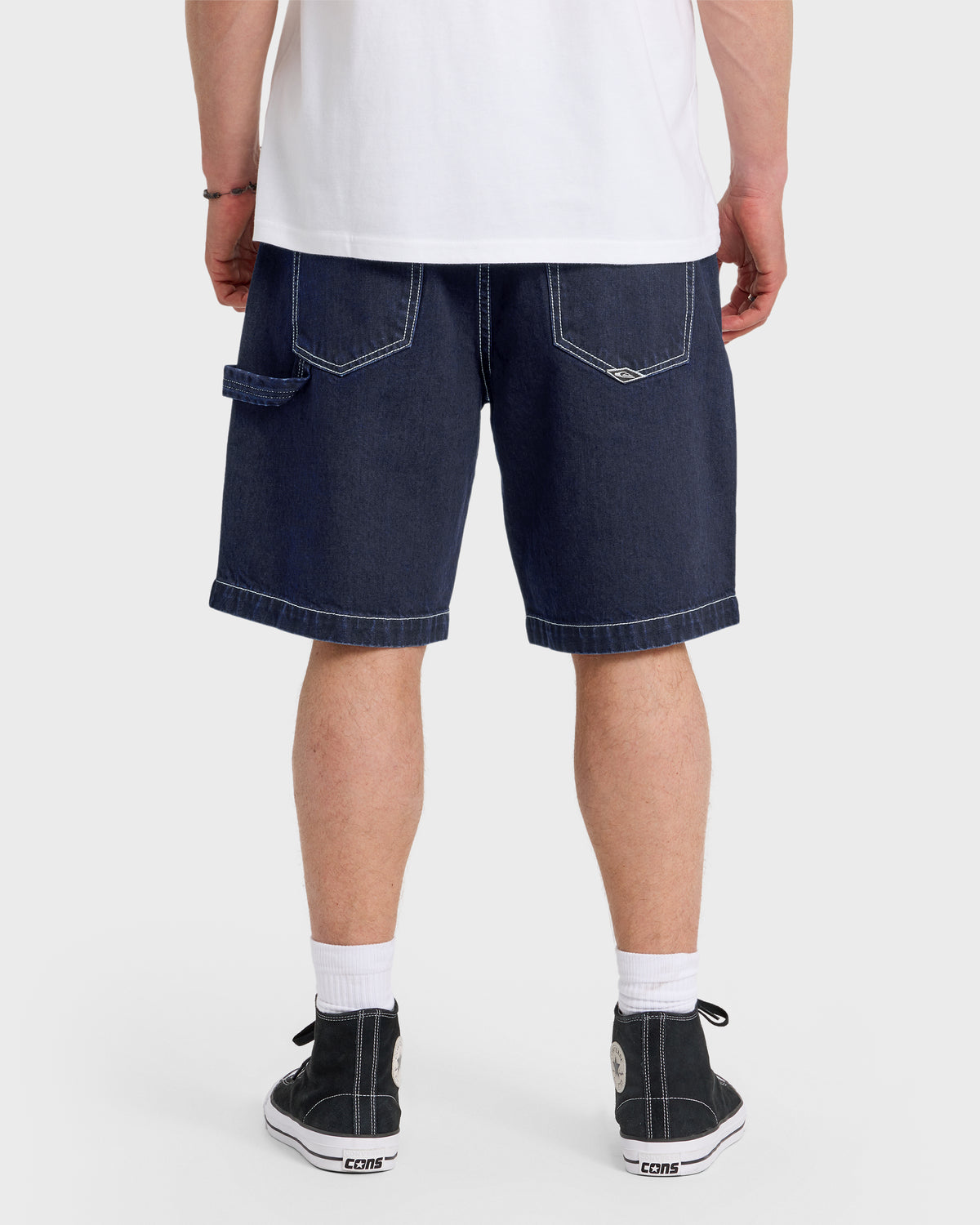 Carpenter-Baggy-21"-Denim-Shorts-Indigo-Rinse-2