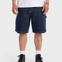 Carpenter Baggy 21" Denim Shorts - Indigo Rinse