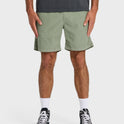 Taxer Cord 18" Elastic Waist Shorts - Lily Pad