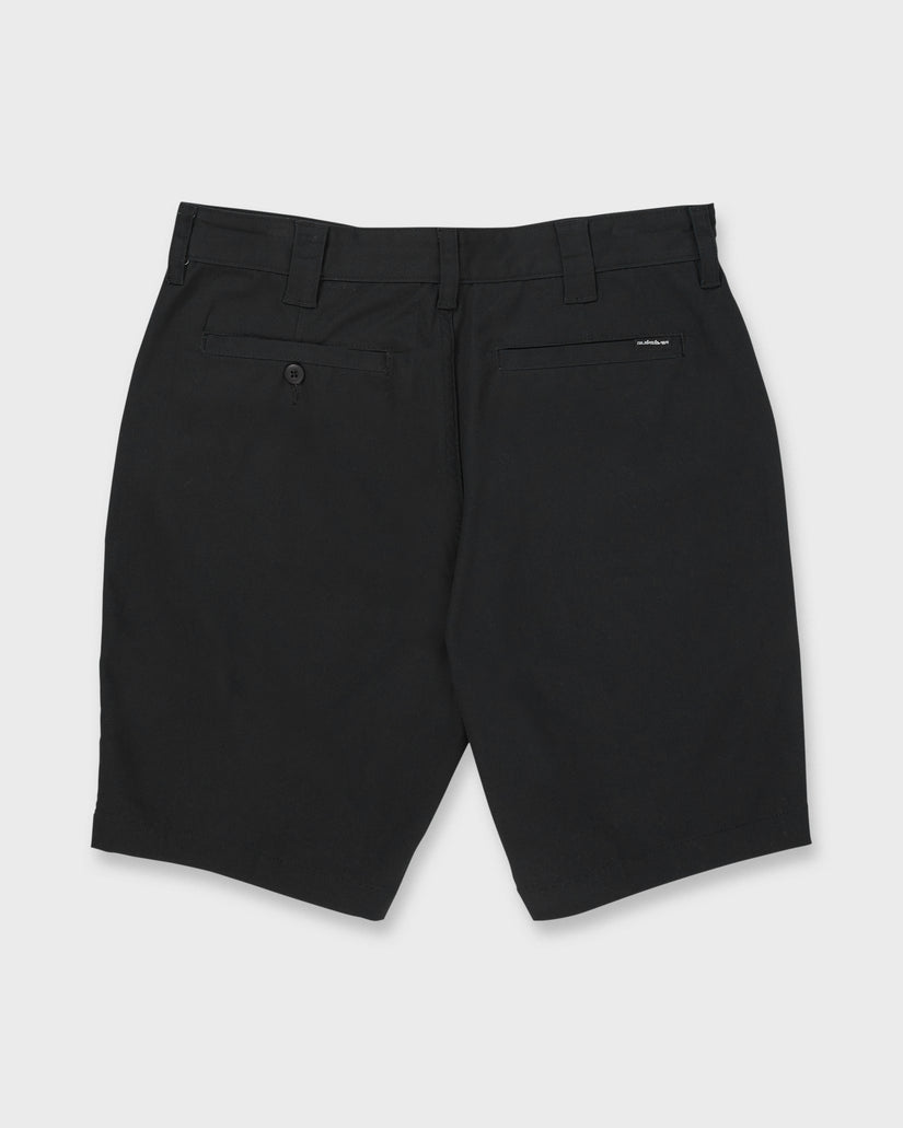 Union Stretch Amphibian 20" Chino Hybrid Shorts - Black