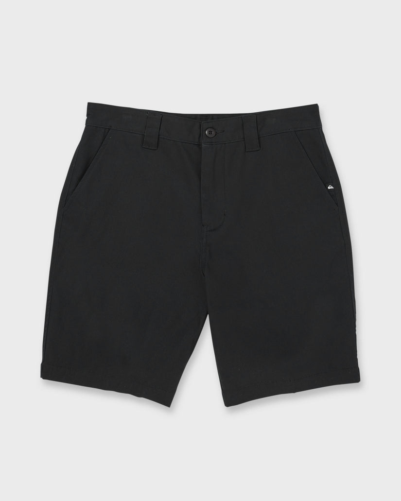 Union Stretch Amphibian 20" Chino Hybrid Shorts - Black