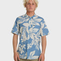 Kailua Classic Printed Short Sleeve Shirt - Riviera