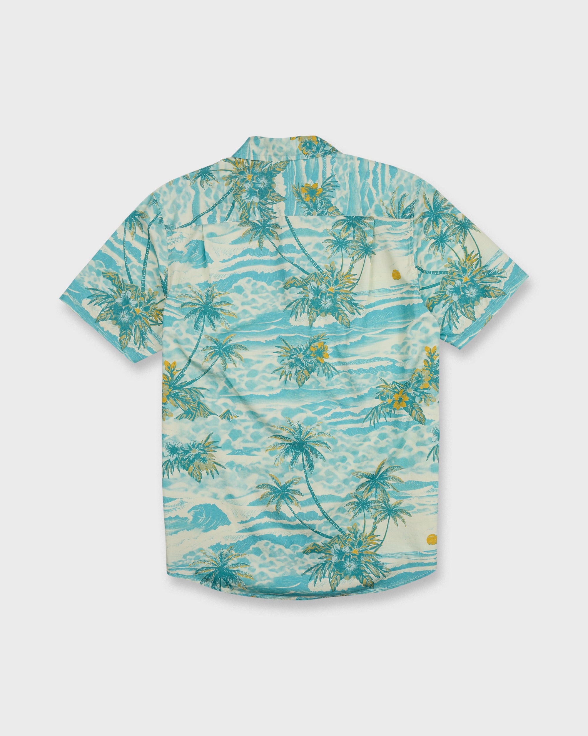 Sundown Stretch Classic Short Sleeve Shirt - Aqua | Quiksilver