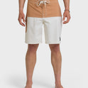 Original Blocked 19" Boardshorts - Bone White