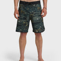 Hi Sundown Scallop 19" Boardshorts - Black