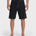 Mercury Gravity 21" Boardshorts - Black