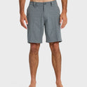 Union Heather Amphibian 20" Hybrid Shorts - Black