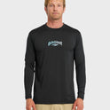 Everyday Graphic UPF 50 Long Sleeve Surf Shirt - Black