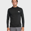 Everyday Hooded UPF 50 Long Sleeve Surf Shirt - Black