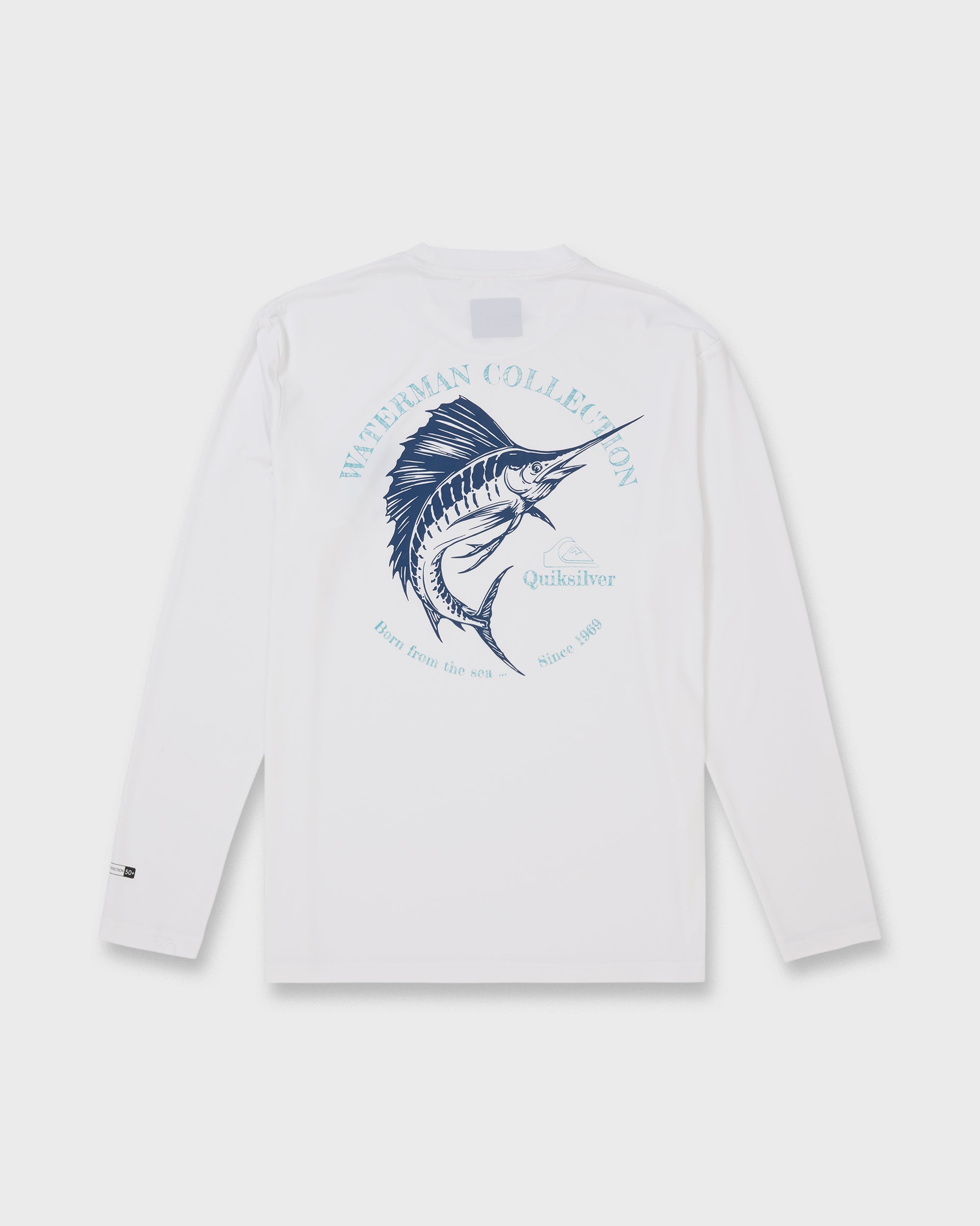 Waterman Cool Breeze UPF 50 Long Sleeve Surf Shirt - White