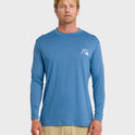 DNA Logo UPF 50 Long Sleeve Surf Shirt - Riviera