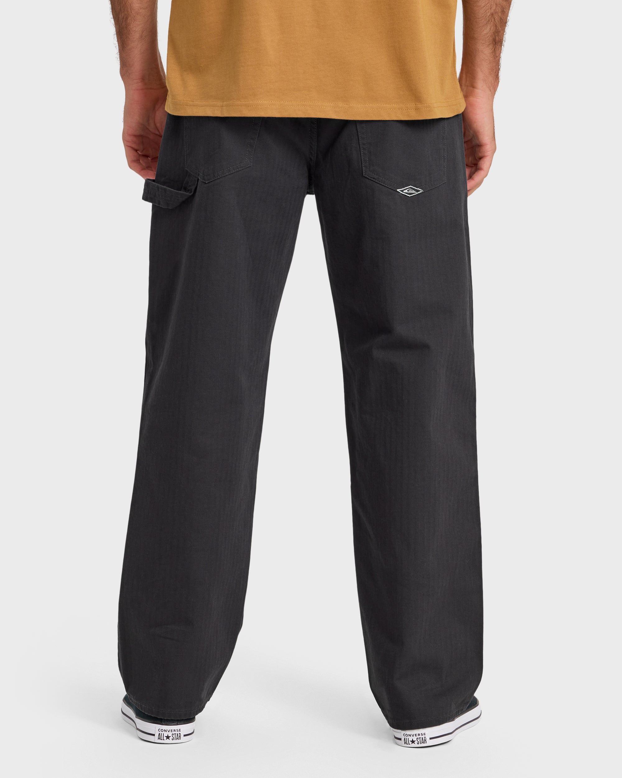 Carpenter Herringbone Pants - Phantom | Quiksilver