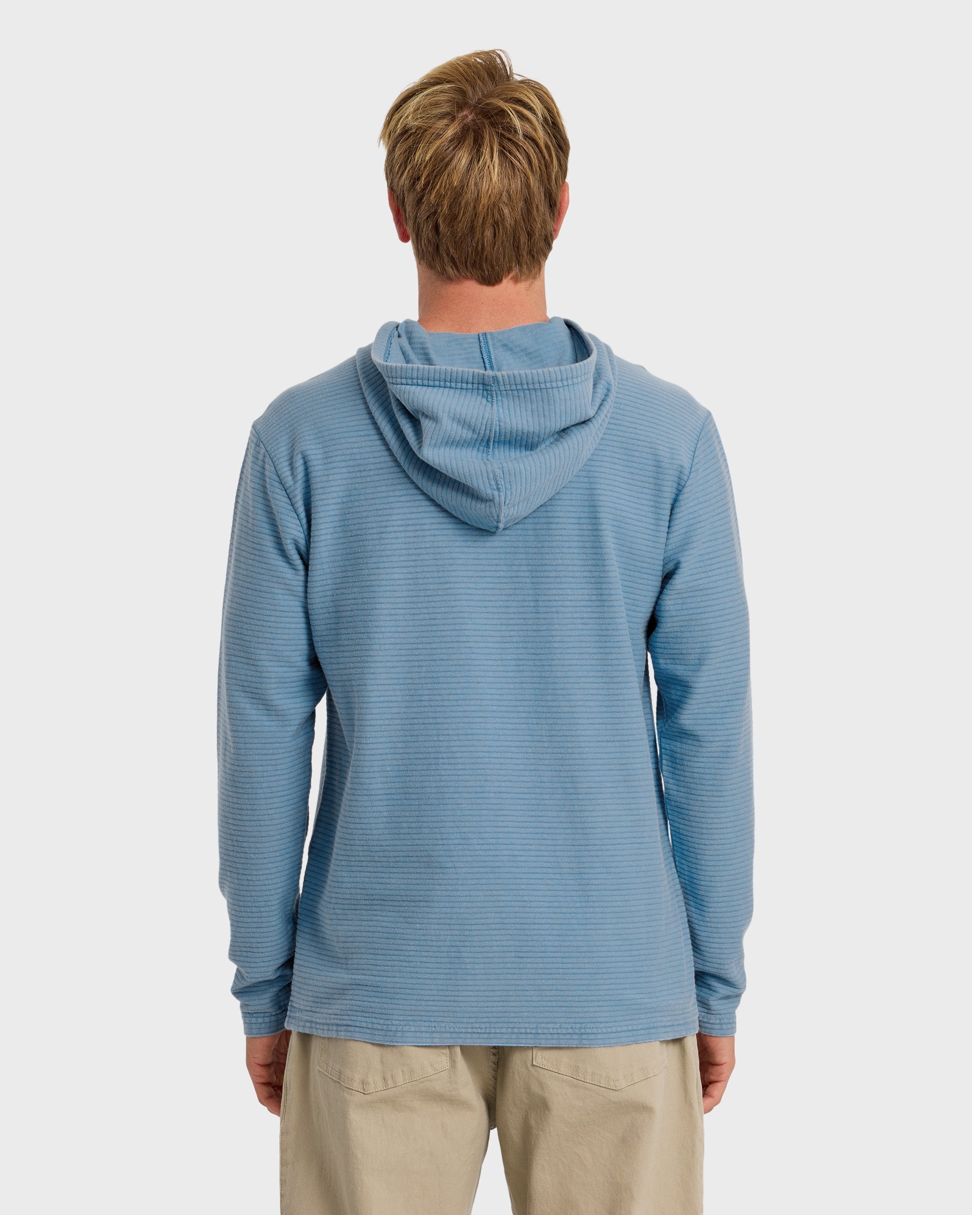 Alamitos Jacquard Stripe Pullover Hoodie - Riviera | Quiksilver