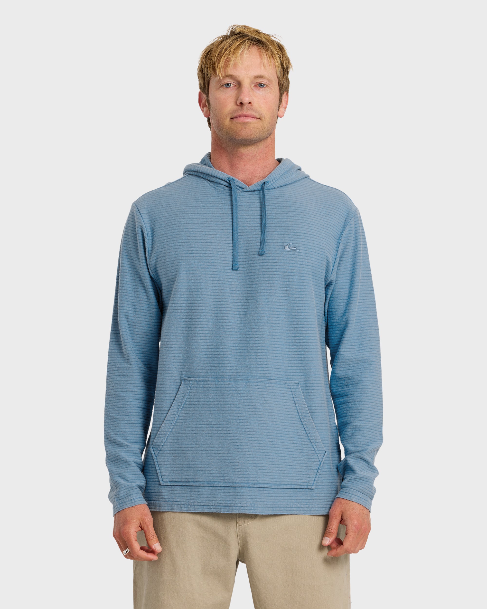 Alamitos Jacquard Stripe Pullover Hoodie - Riviera | Quiksilver